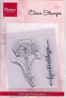 Marianne design, Clear Stamp CS0829 - Amaryllis