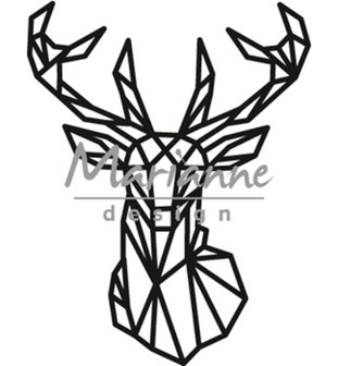 Marianne design, CR1445 - Geometric deer