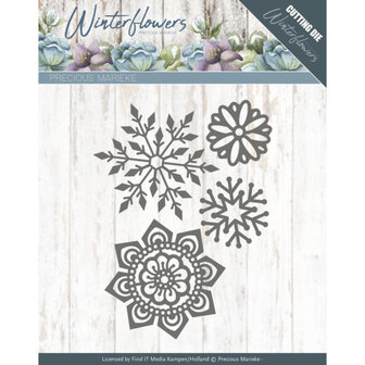 Dies - Precious Marieke - Winter Flowers - Ice flowers PM10143