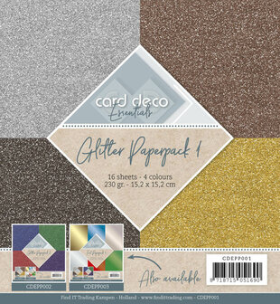 Glitter Paperpack 1 CDEPP001