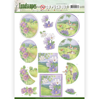 3D Pushout - Jeanine&#039;s Art - Landscapes - Spring Landscapes SB10295