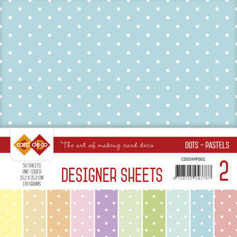 Designer Sheets Mega Pack 2 Pastels CDDSMP002