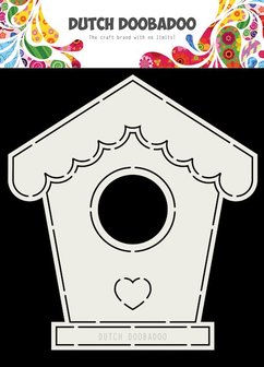 DDBD Dutch Card Art Birdhouse A5  470.713.710