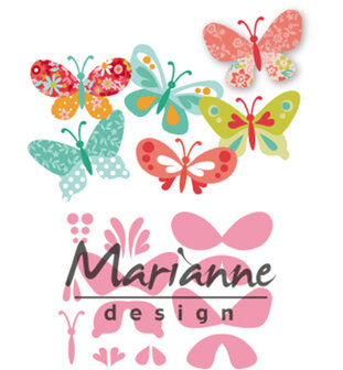 Marianne desgn - COL1466 - Eline&#039;s butterflies