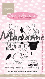 Marianne design, Eline's cute bunnies EC0178