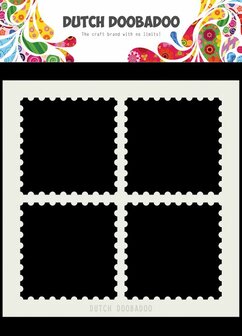 DDBD Dutch Mask Art Postal stamps 150x150 mm  470.715.616