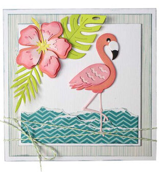 Joy! stencil Mon Ami Flamingo Ella&nbsp;6002/1255