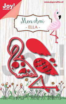 Joy! stencil Mon Ami Flamingo Ella&nbsp;6002/1255