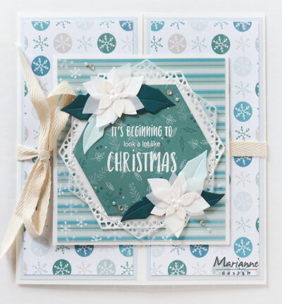 Clear stamp Hallo winter by Marleen CS1036