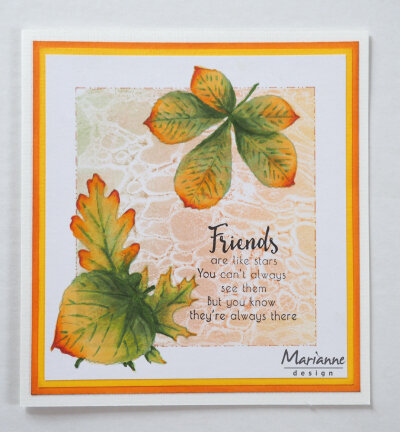 Clear stamp - Tiny's Leaves set  TC0876