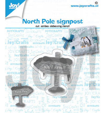 Joy! stencil-  Noordpool bord -  6002/1419