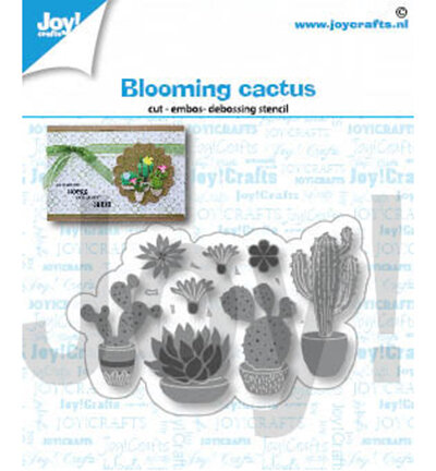 Joy! stencil-  Bloeiende cactussen -  6002/1416