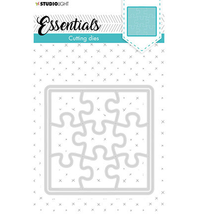 Studio Light Embossing - SL Cutting Die Small shape square puzzle Essentials nr.388