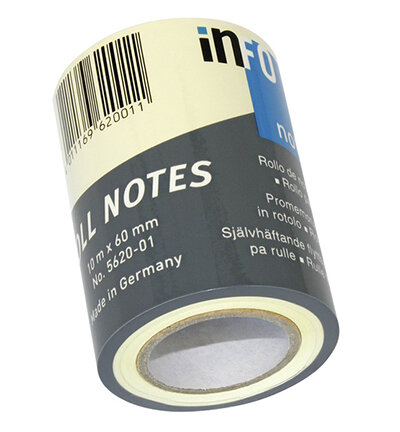 Navulling Info Notes voor  dispenser  / maskeer tape