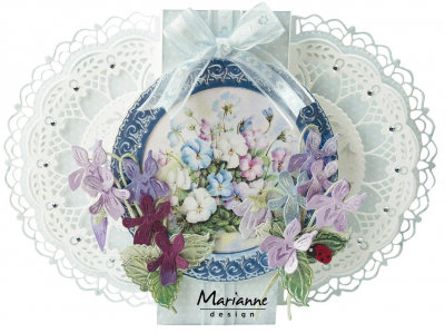 Marianne desgn - Creatable Petra‘s Folding Gate Floral LR0701 120x200mm