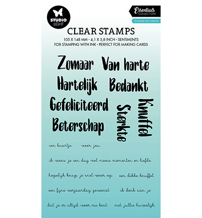 Studio Light Clear Stamps Essentials nr.304 SL-ES-STAMP304 A6