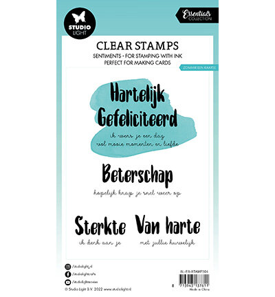Studio Light Clear Stamps Essentials nr.304 SL-ES-STAMP304 A6