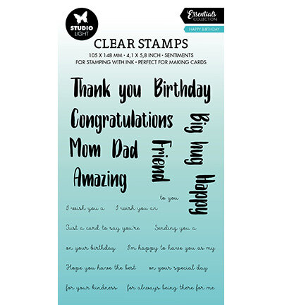 Studio Light Clear Stamps Essentials nr.305 SL-ES-STAMP305 A6