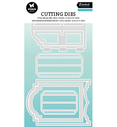 Studio Light - Cutting Dies - Essentials nr.455 SL-ES-CD455 280x150mm