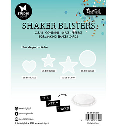 Studio Light Shaker Blister Essentials nr.08 SL-ES-BLIS08 80x80mm
