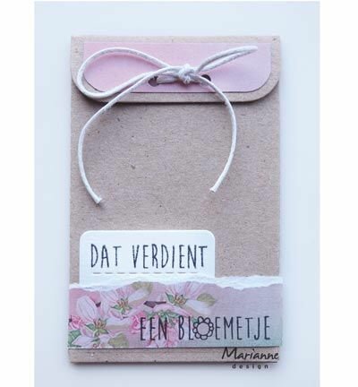 Marianne D Craftable Zaadzakje en tuingereedschap CR1395 15x17,5 cm