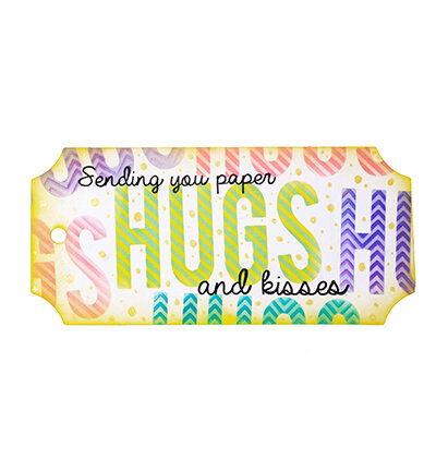 Studio Light Mask & Stamp Essentials nr.01 Hugs  SL-ES-MST04 155x155mm