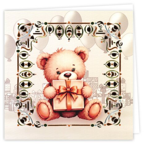 Dot and Do Cards 22 - Berries Beauties - Teddy DODOPP022