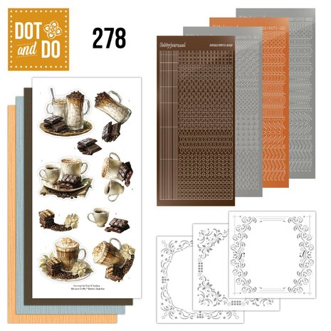 Dot and Do 278 - Berries Beauties - Coffee Moments DODO278