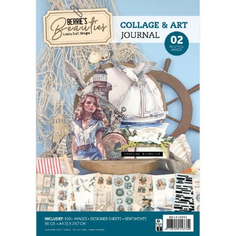 Berries Beauties - Collage & Art Journal 2 - Nautical Breeze BBCA10002