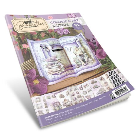 Berries Beauties - Collage & Art Journal 1 - Lovely Lilacs BBCA10001