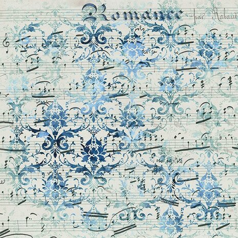 Paperpack - Berries Beauties - Blue Meadow 20 x 20 cm BBPP10022