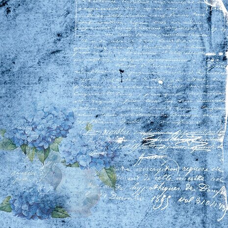 Paperpack - Berries Beauties - Blue Meadow 20 x 20 cm BBPP10022