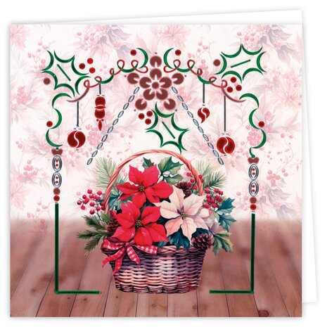 Dot and Do Cards 30 - Berries Beauties - Poinsettia DODOPP030