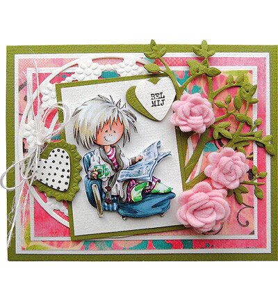 Marianne desgn, Candy herts + stempel - COL1306