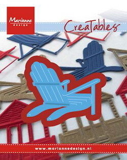 Marianne desgn - Craftables stencil bear chair