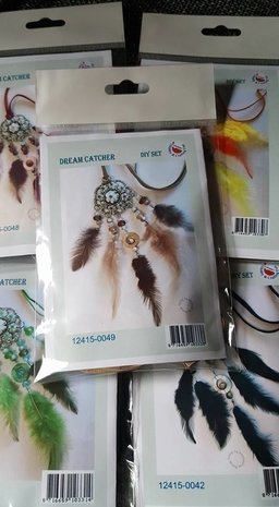 DIY set - Dream Catcher - green