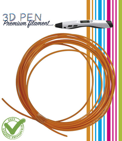 3D Pen filament - 5M - oranje