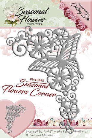 Seasonal Flower -  Die - Corner