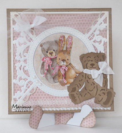 Marianne design - Beary cute - Pretty paper bloc, 