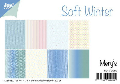 Joy Crafts - Joy! papierset Mery's Soft Winter 6011/0545