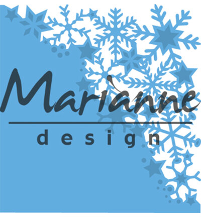 Marianne desgn - LR0497 - Snowflakes corner
