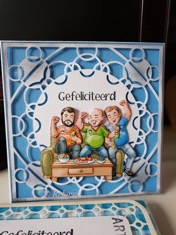 Oplegkaart set 1 mannen