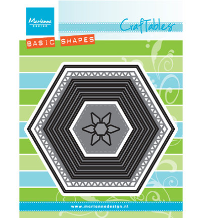 Marianne design, CR1444 - Basic set: Hexagon