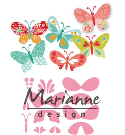 Marianne desgn - COL1466 - Eline's butterflies