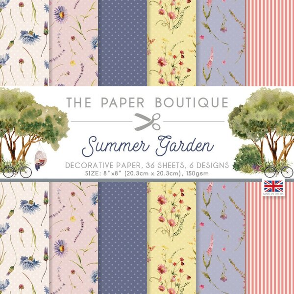 The Paper Boutique Summer Garden 8x8 Paper Pad PB1929