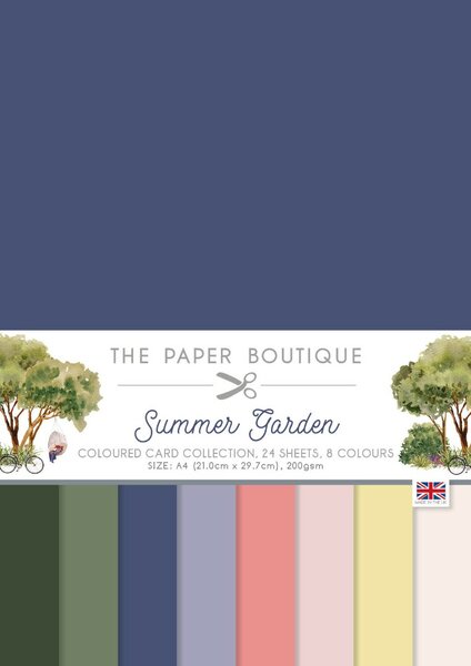 The Paper Boutique Summer Garden Colour Card Collection PB1931
