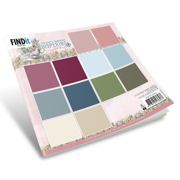 Paperpack - Berries Beauties - Whispering Spring - Solid Colours BBPP10004