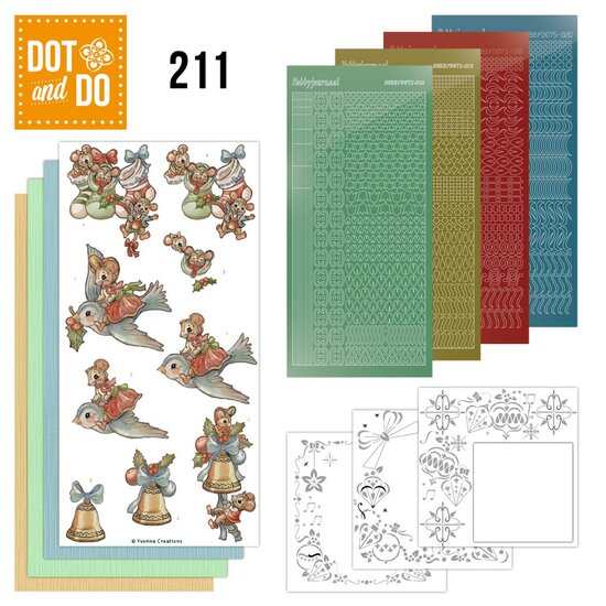 Dot and Do 211 - Yvonne Creation - Have a Mice Christmas DODO211