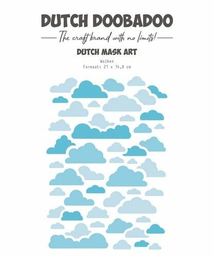 Dutch Doobadoo Mask Art Wolken A5 470.784.291 470.784.291