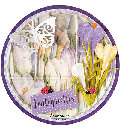 Creatables stencil Circle Layout M LR0848